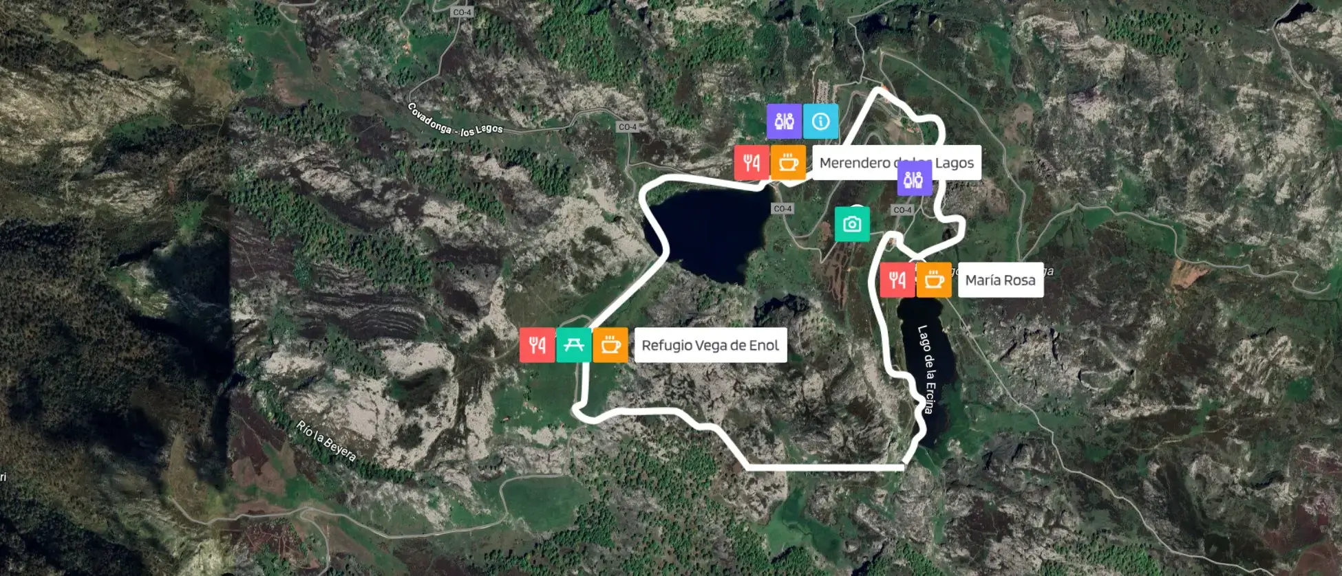 Mapa zona Lagos